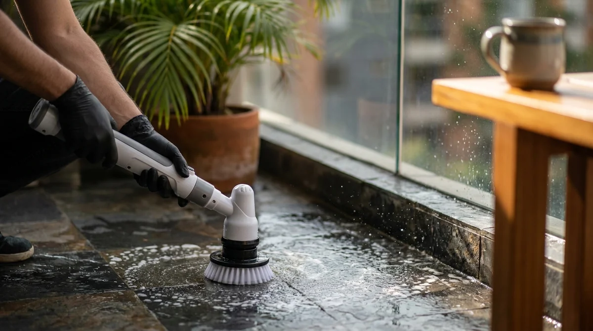 Balcony Cleaning