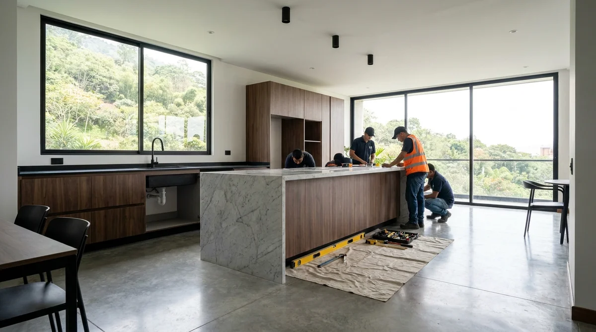 Cabinet Install