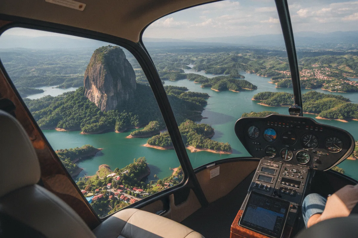 Helicopter Guatapé